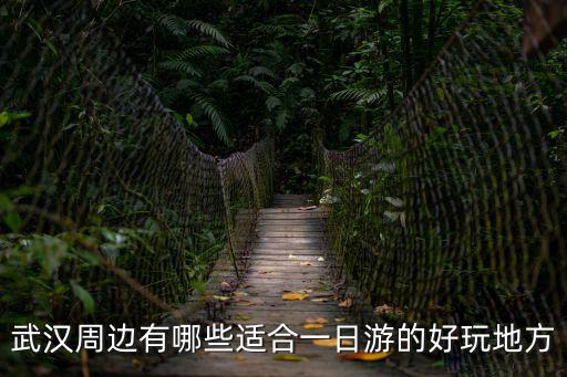 武漢周邊有哪些適合一日游的好玩地方