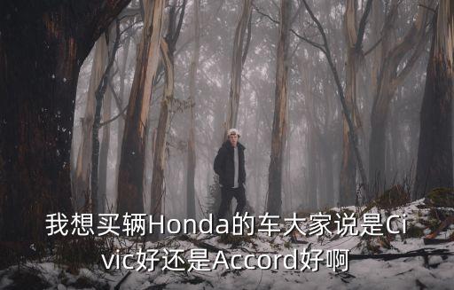我想買輛Honda的車大家說(shuō)是Civic好還是Accord好啊