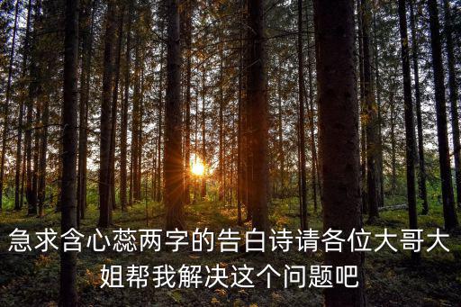 心蕊，心蕾和心蕊的字面含義