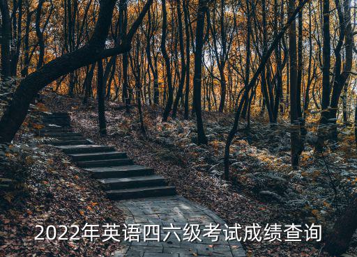 四六級英語成績查詢，2022年英語四六級考試成績查詢