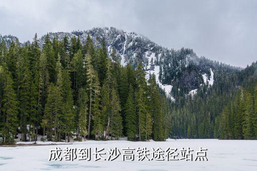 成都到長(zhǎng)沙高鐵途徑站點(diǎn)