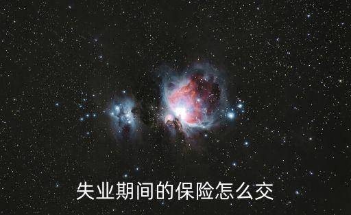 失業保險怎么交，失業期間的保險怎么交