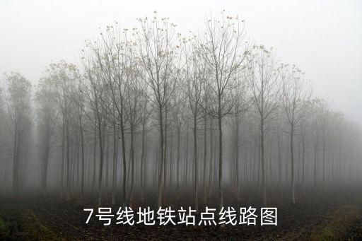 7號(hào)線地鐵站點(diǎn)線路圖