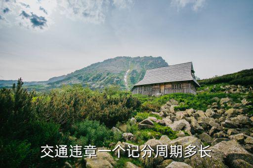 交通違章一個記分周期多長