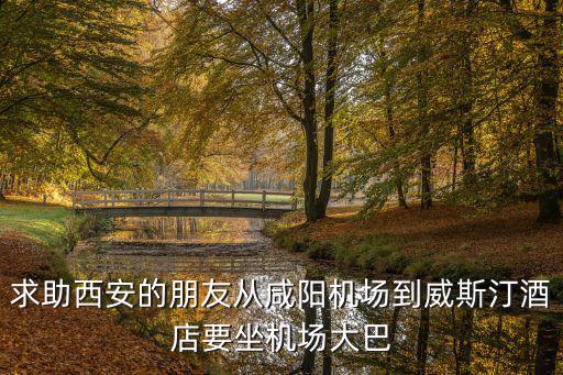 求助西安的朋友從咸陽(yáng)機(jī)場(chǎng)到威斯汀酒店要坐機(jī)場(chǎng)大巴