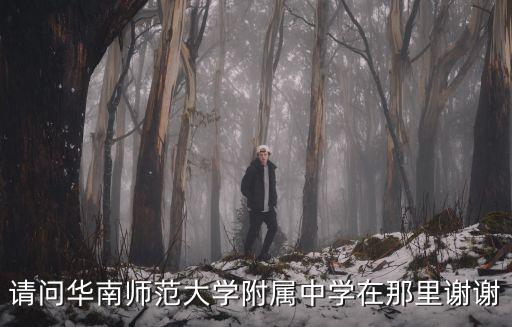 請問華南師范大學附屬中學在那里謝謝