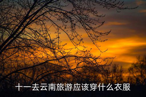十一云南旅游，國(guó)慶去云南旅游要帶什么衣物好啊
