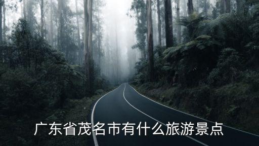 廣東省茂名市有什么旅游景點