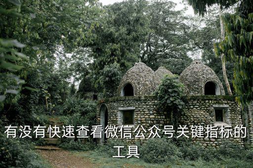 有沒有快速查看微信公眾號關(guān)鍵指標(biāo)的工具