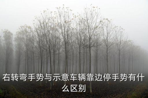 右轉(zhuǎn)彎手勢(shì)，交通手勢(shì)里面有右轉(zhuǎn)彎待轉(zhuǎn)的手勢(shì)沒