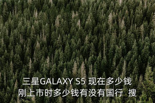 三星GALAXY S5 現在多少錢剛上市時多少錢有沒有國行  搜