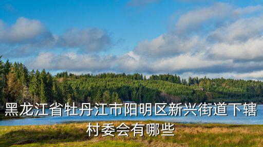 黑龍江省牡丹江市陽(yáng)明區(qū)新興街道下轄村委會(huì)有哪些