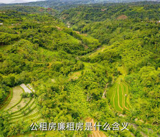公租房廉租房，廉租房和公租房都有哪些區別