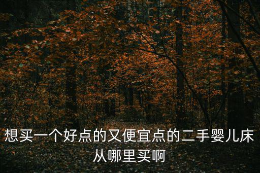 想買一個好點的又便宜點的二手嬰兒床從哪里買啊