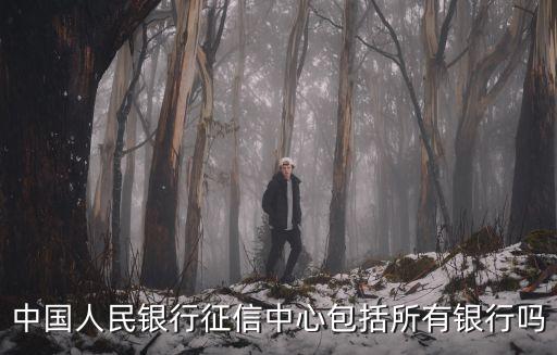 中國人民銀行征信中心包括所有銀行嗎