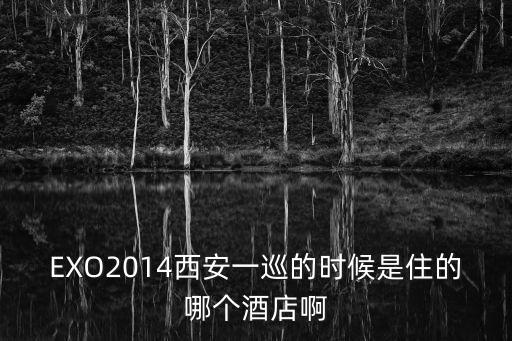 EXO2014西安一巡的時(shí)候是住的哪個(gè)酒店啊