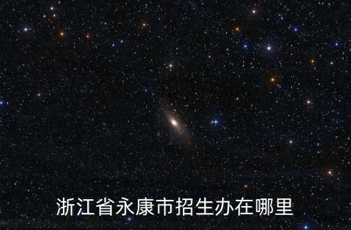 浙江省永康市招生辦在哪里
