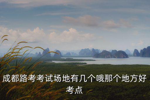 成都路考，成都路考考試場地有幾個哦那個地方好考點