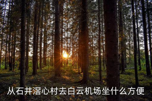 從石井滘心村去白云機(jī)場坐什么方便