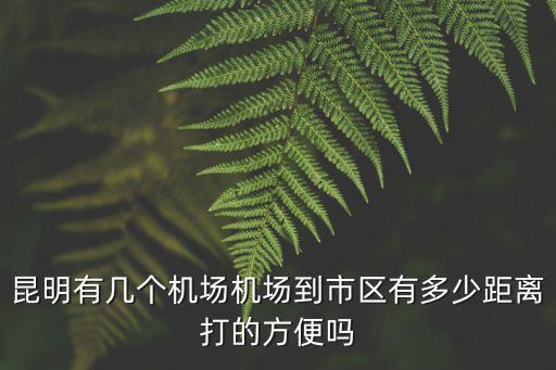 昆明有幾個(gè)機(jī)場機(jī)場到市區(qū)有多少距離打的方便嗎