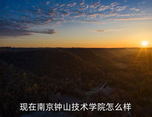 現在南京鐘山技術學院怎么樣