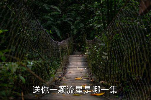 送你一顆流星是哪一集