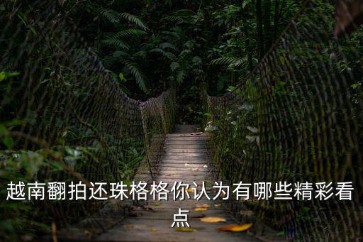 越南翻拍還珠格格你認為有哪些精彩看點