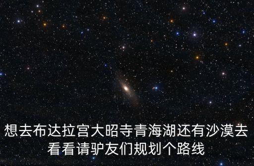 想去布達拉宮大昭寺青海湖還有沙漠去看看請驢友們規劃個路線