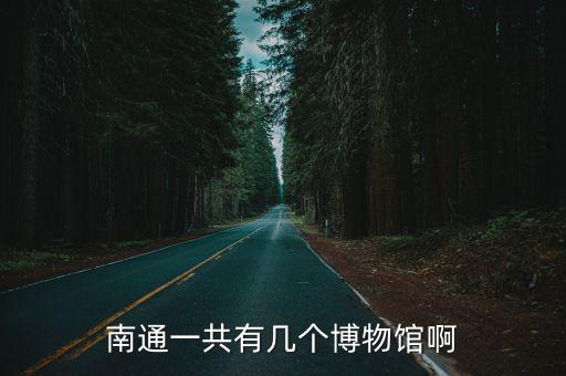 南通一共有幾個(gè)博物館啊