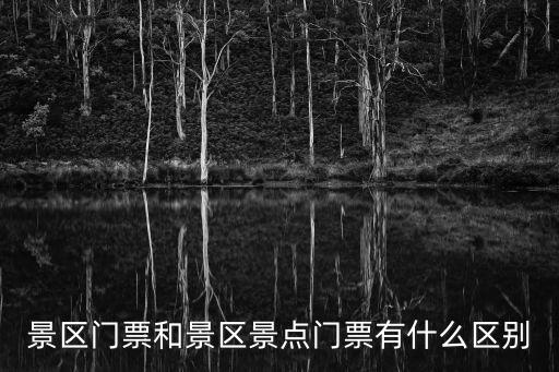 景區門票和景區景點門票有什么區別