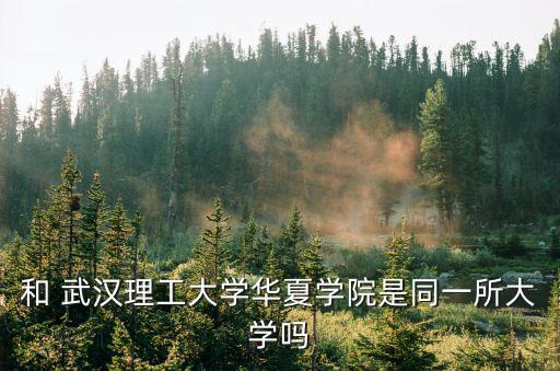 武漢理工華夏學院，武漢理工華夏學院的專業