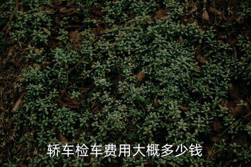 轎車檢車費用大概多少錢