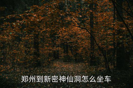 鄭州到新密神仙洞怎么坐車