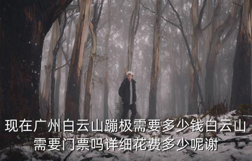 廣州白云山蹦極，廣州白云山三特極限運動中心還可以蹦極么