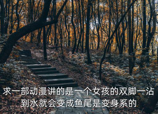 求一部動漫講的是一個女孩的雙腳一沾到水就會變成魚尾是變身系的