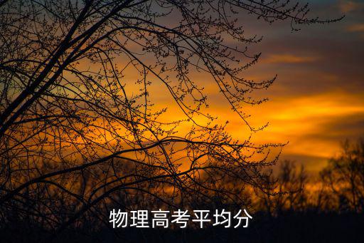 物理高考平均分，2011天津市高考物理平均分是多少