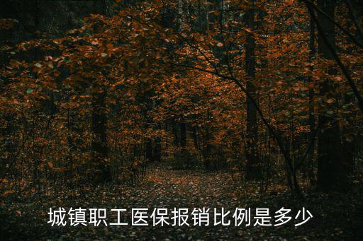 城鎮職工醫保報銷比例是多少