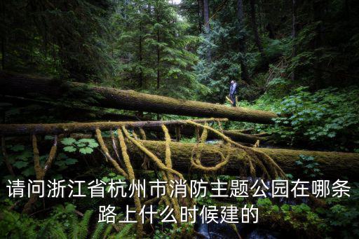 消防主題公園，請問浙江省杭州市消防主題公園在哪條路上什么時候建的