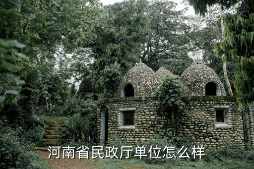 河南省民政廳單位怎么樣