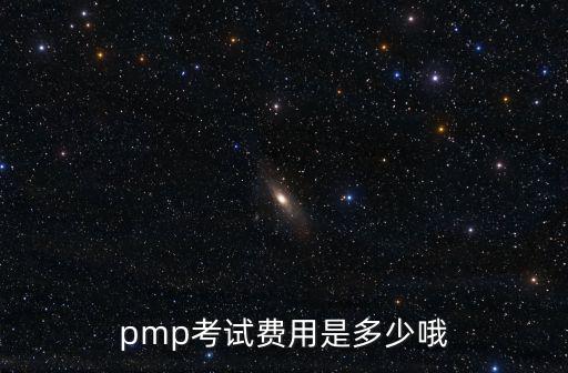 pmp考試費用是多少哦