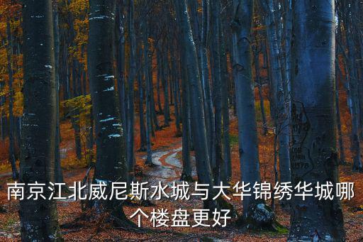 南京江北樓盤，南京江北哪些地段的房比較好