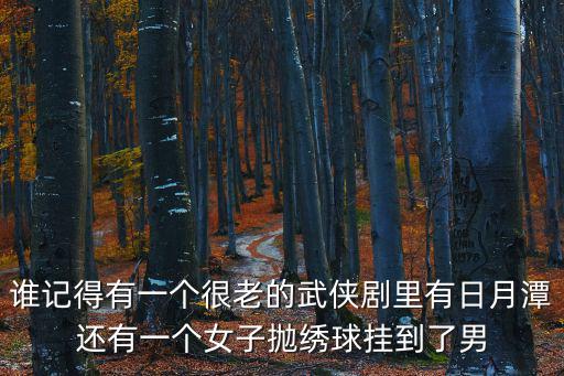 誰(shuí)記得有一個(gè)很老的武俠劇里有日月潭還有一個(gè)女子拋繡球掛到了男