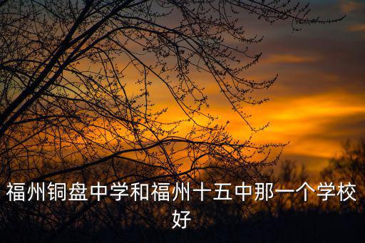 銅盤中學，福州銅盤中學收不收不是本福州學生