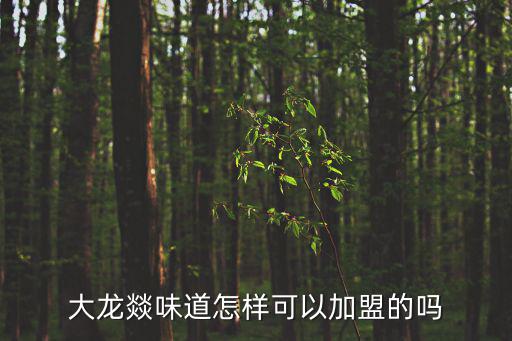 大龍燚味道怎樣可以加盟的嗎