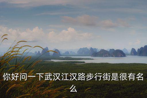 江漢路步行街，武漢江漢路步行街怎么樣