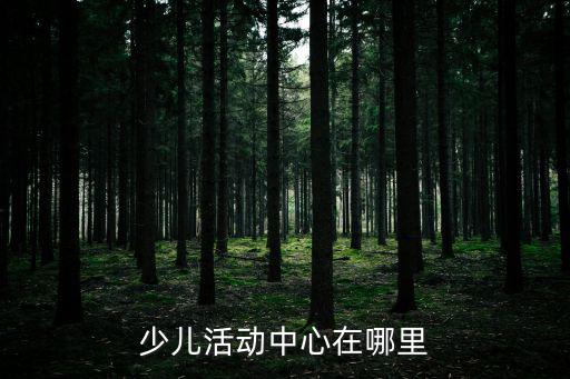 少兒活動中心在哪里