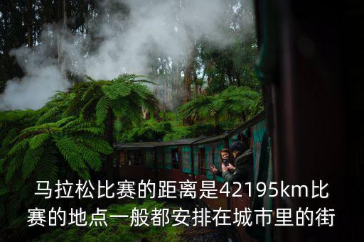 馬拉松比賽的距離是42195km比賽的地點(diǎn)一般都安排在城市里的街