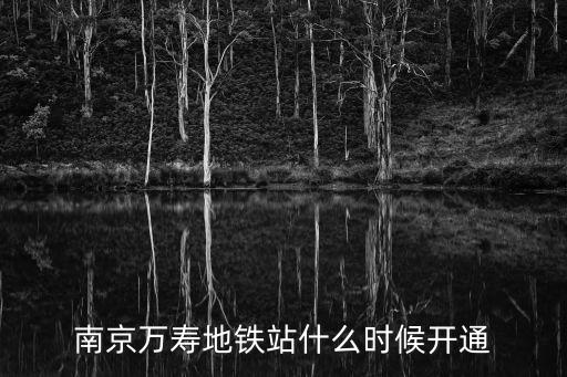 南京萬壽地鐵站什么時候開通
