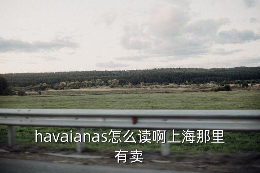 havaianas怎么讀啊上海那里有賣