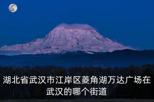 菱角湖萬達，菱角湖萬達廣場屬于哪個區的